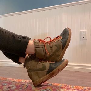 NIKE DUNK SKY HI SNEAKERBOOT H20 REPEL HEELS